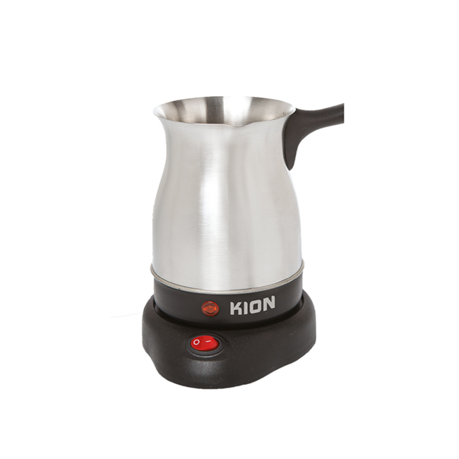 كيون صانعة قهوة تركية , 800 واط ,  0.5 لتر ,فضي,KHD/508