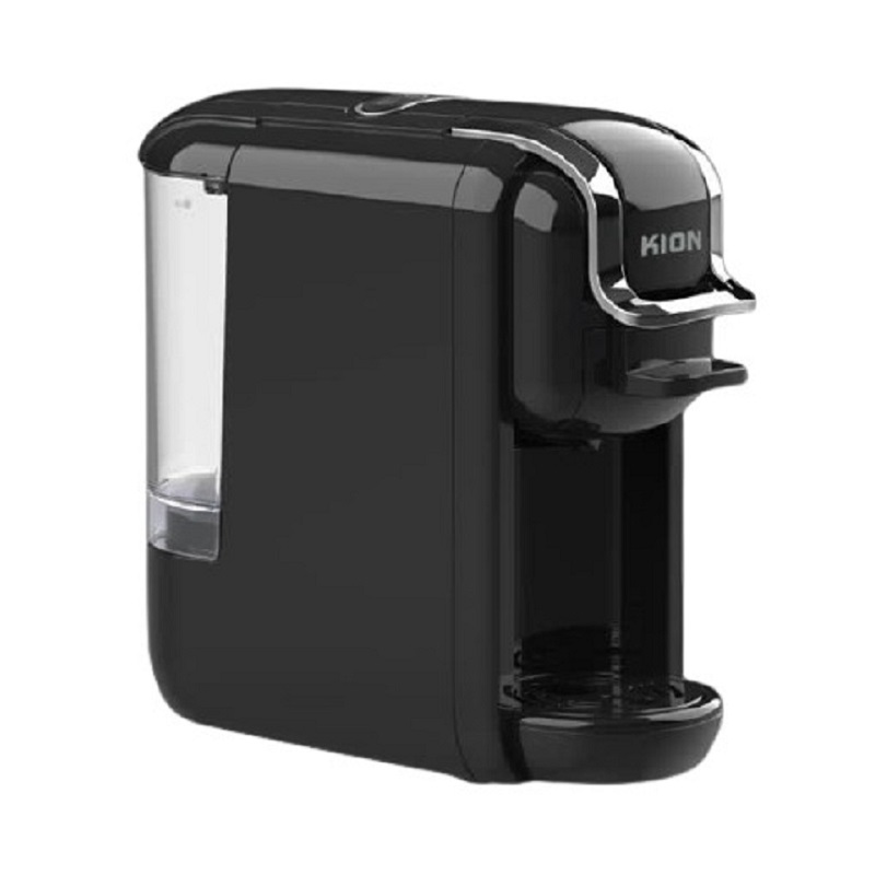 KION Coffee Maker 19 Bar Pump, Transparent Removable Water Tank, Water Capacity: 0.6 Liter, 1450 Watt, Black - KHD/501B