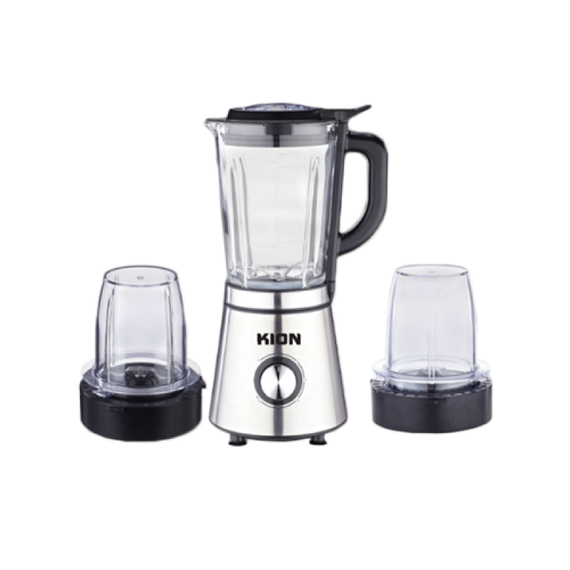 KION Mixer 5 speed control with pulse, 1.5L glass beaker with EK1 standard (option), Powerful ice crushing and juice mixing function, Stainless steel blade, Chopper and grinding cup - KHR/5003