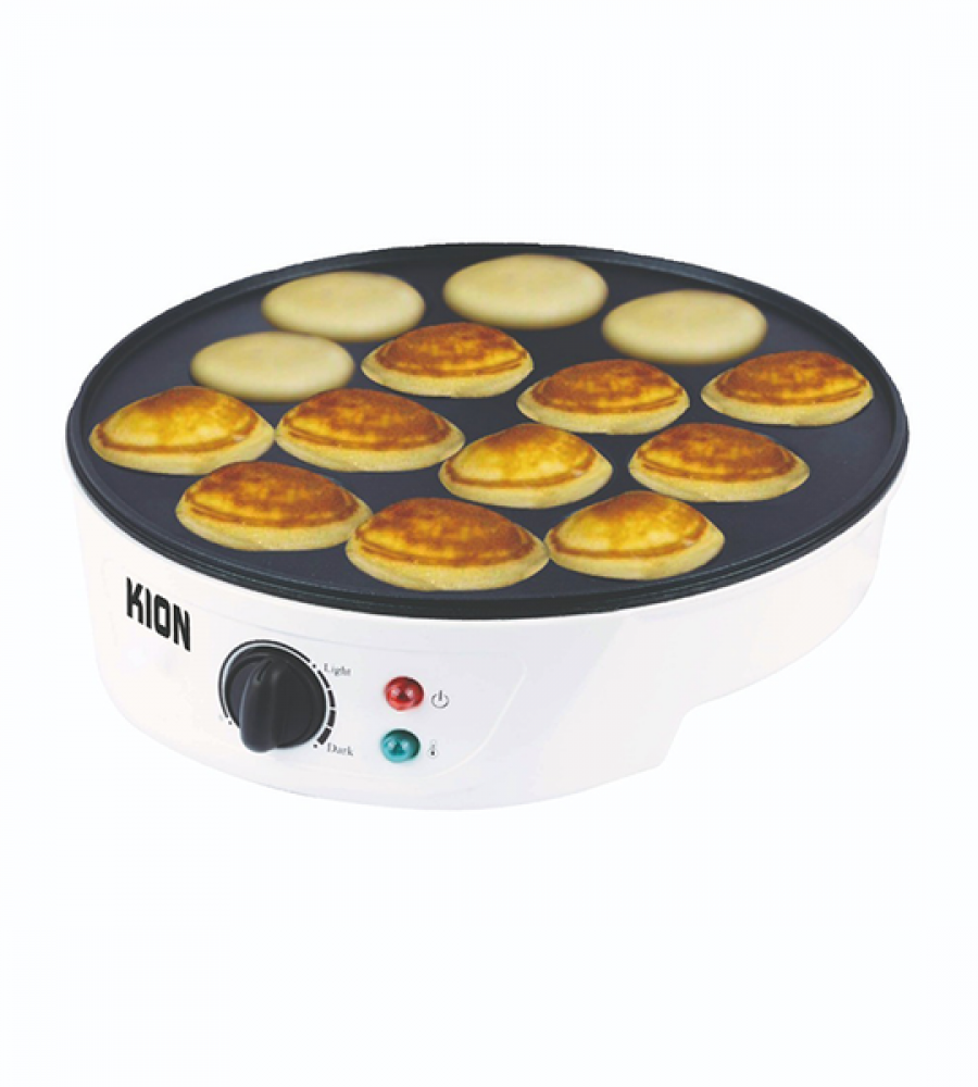 Kion Pancake maker, 14 eyes, 700W, White,KIPCM/001