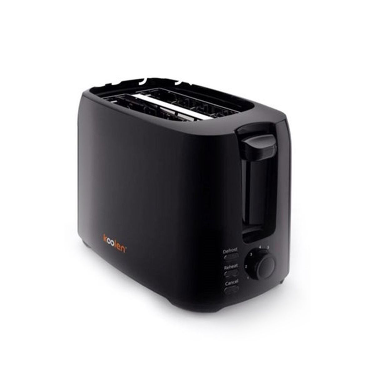 Koolen Double Toaster 750 Watt, Black - 800104001