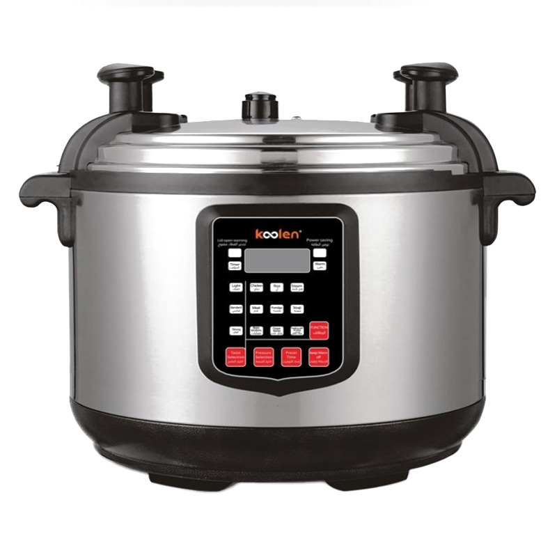 Koolen Pressure Cooker 15 liter, 2000 watt,  stainless steel, LED display, memory for storing functions - 816106006