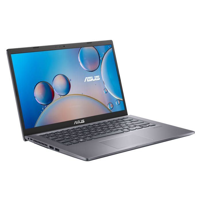 Laptop Asus Intel Core i7-1065G7, 8GB Ram, 512GB SSD M.2, VGA NVIDIA GeForce MX330 2 GB Graphics,14” FHD Display, Free Dos, Slate Grey - X415JP-EK175