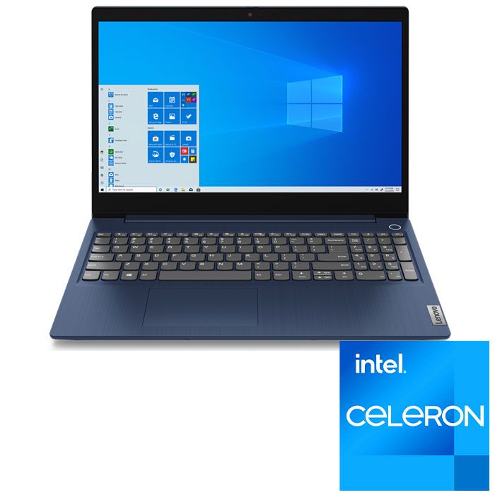 lenovo ideapad1 Laptop Celeron N4020  ,4GB RAM, 128SSD, 11.6 Inch, DOS, Blue - ideapad1