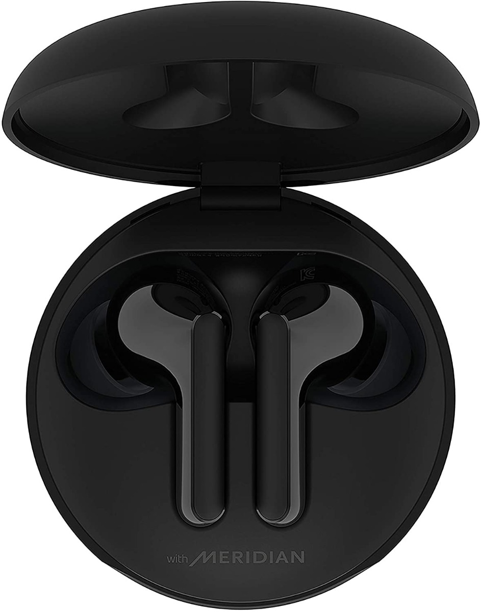 LG Tone Free Wireless Earbuds with Noise Isolation,IPX4 Water Resistance, Black - HBS-FN4 - This item is gift with some LG TVs and is not for sale