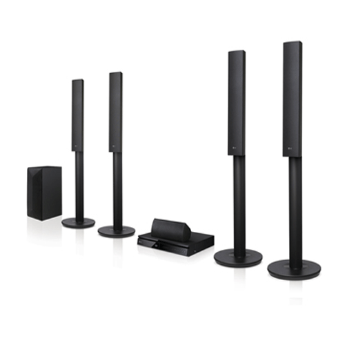 LG 1000W 5.1 Channel 3D Blu Ray Home Theater System - LHB655