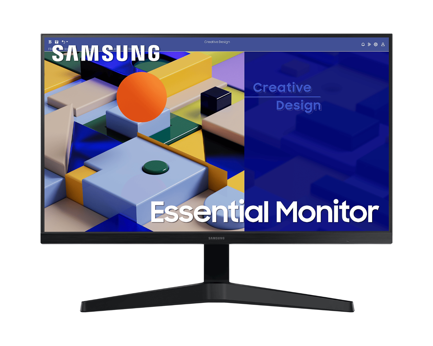 Samsung 27" gms FHD Flat Monitor , Black,LS27C310EAMXUE