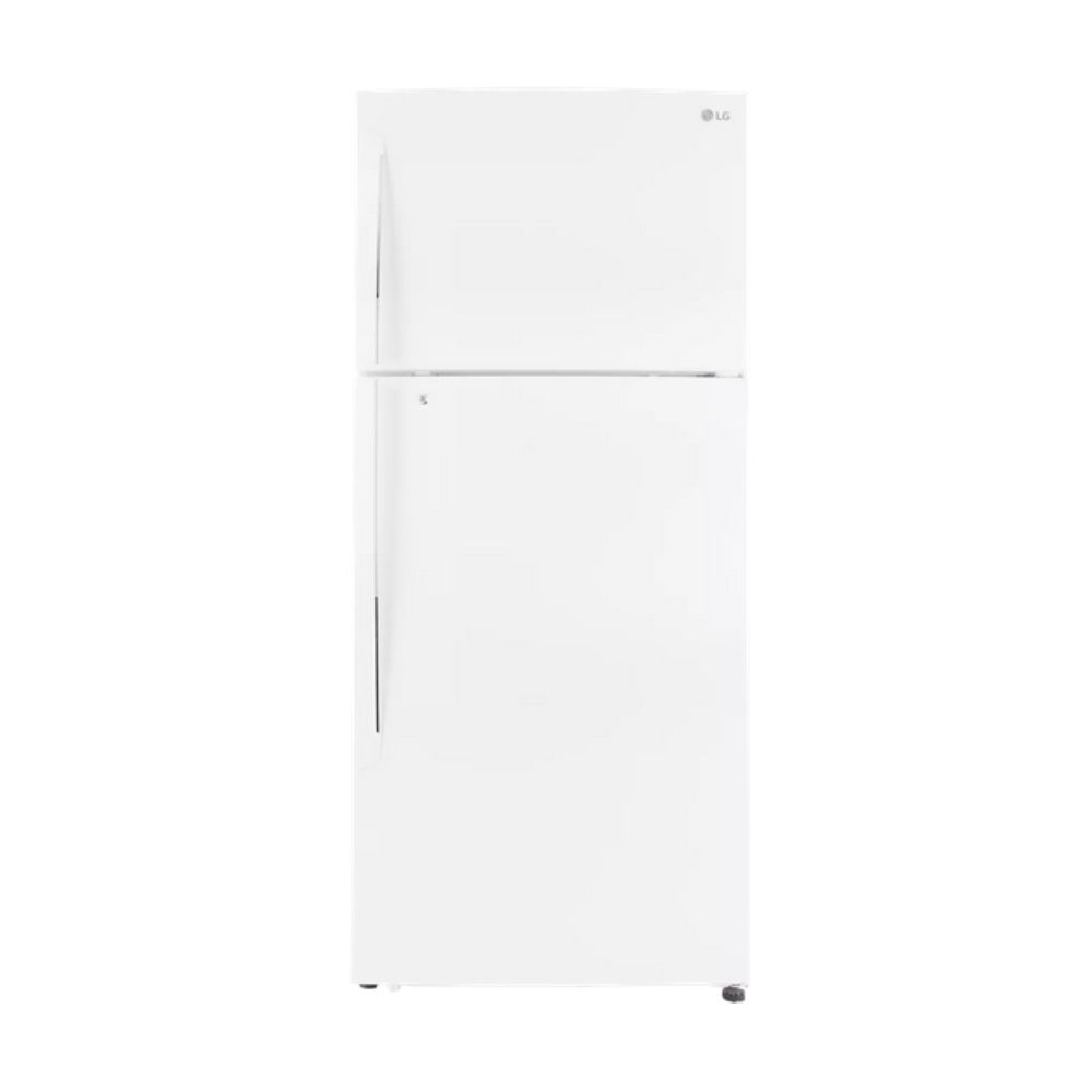 LG Two Doors Refrigerator, 18ft.cu, 509 Ltr, Energy Saving, Multiple Air Flow, White - LT19CBBWIN