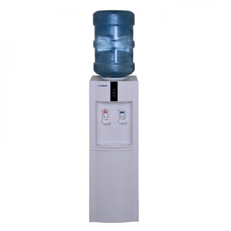 LUNA Stand Water Dispenser 2 Taps Hot/ Cold, Made in China, White - LCL-2000W