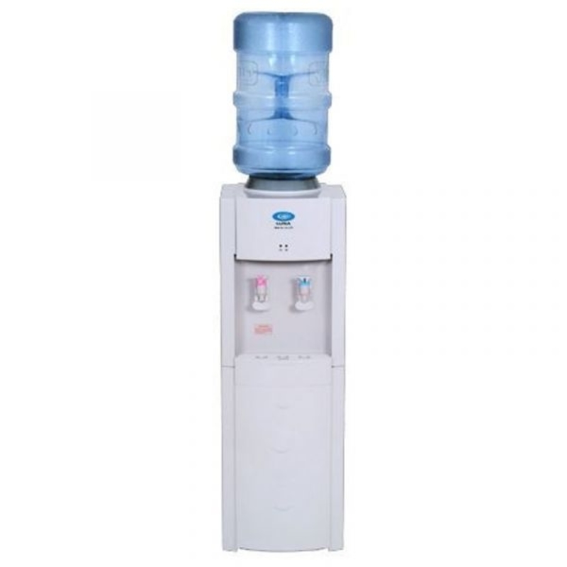 Luna Water Dispenser Hot and Cold, 2 Tap, Stand, Korea, White - LCL-2200