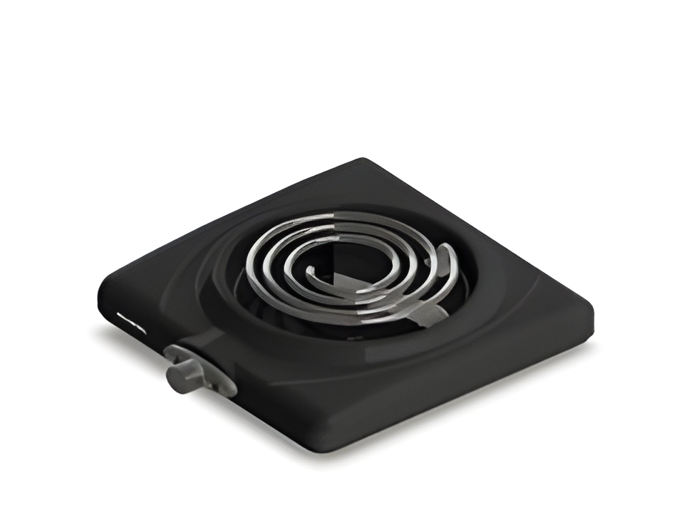 Luxell Electric Hob, 1000 W, Cooking Surface Diameter 140 Mm, Black, Lx-7130