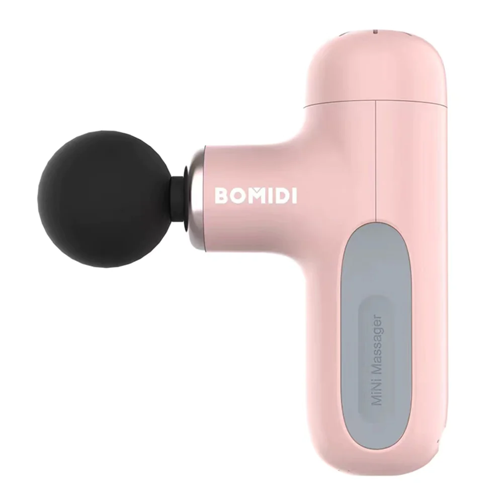 Bomedi Massage Device, High Torque And 4 Unique Accessories, 2500 Mah Battery, Pink, M1-G-Pink