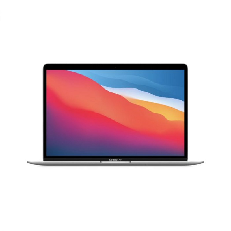 Apple MacBook Air (Retina) 2020, 13.3", M1 chip with 8-core CPU 16-core Neural Engine, VGA 7CORE GPU, 8 GB RAM, 256 GB SSD, Silver - MGN93AB/A