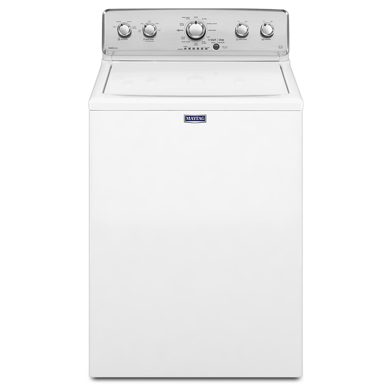 MAYTAG Washing Machine Top Load, 8 Kg, U.S.A, White - 4KMVWC440JW0