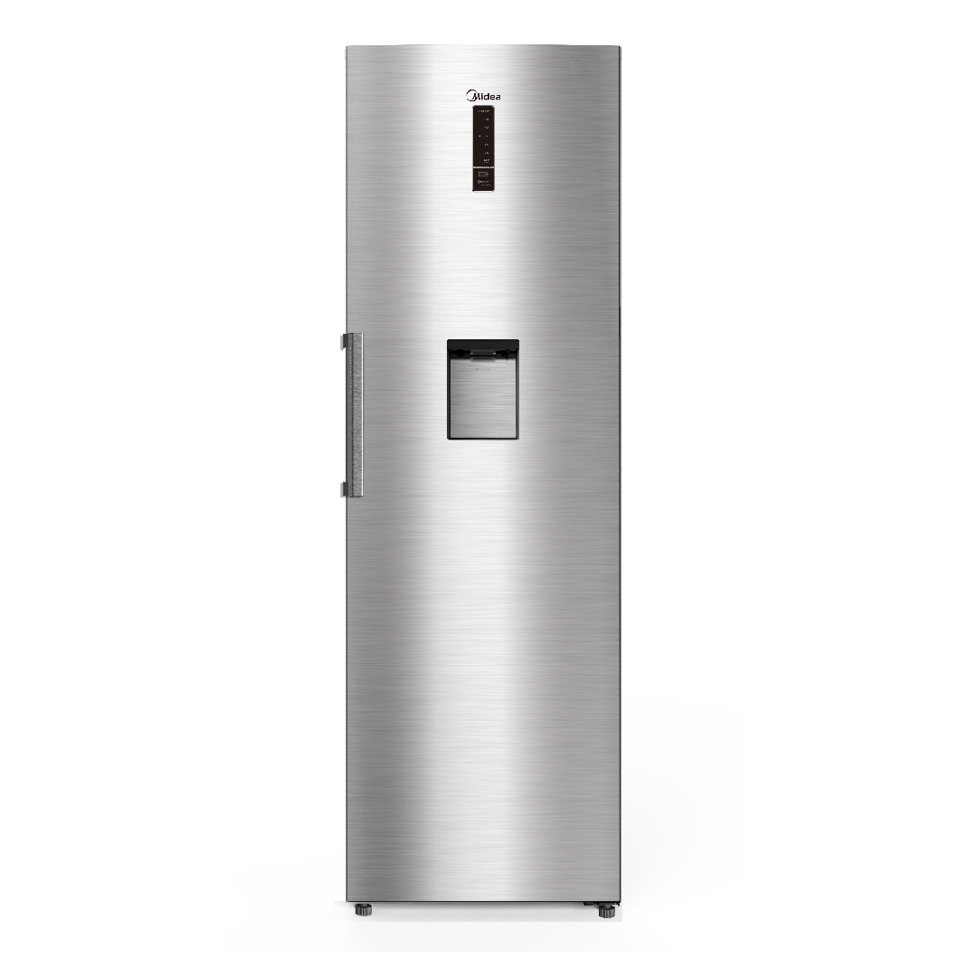 Midea Refrigerator, steel, 12.4 Cu.Ft, Silver, MDRD502MTU46