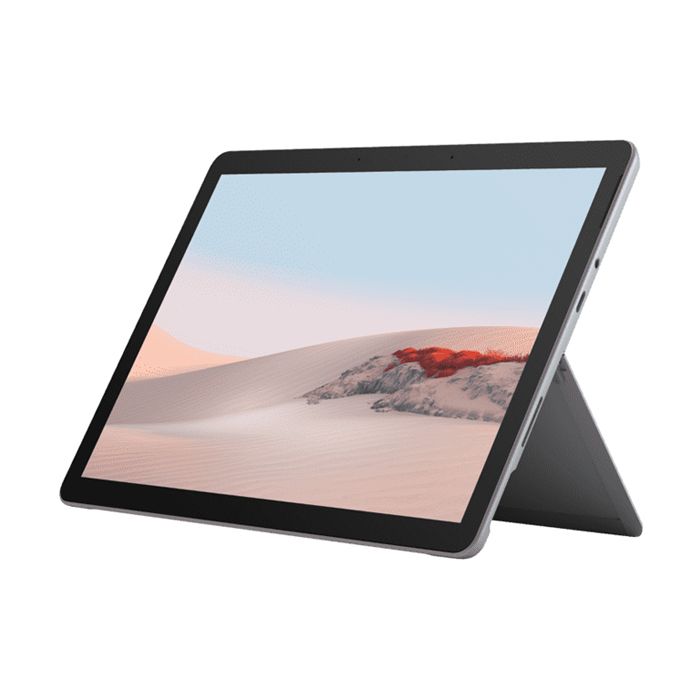 Microsoft Surface Go 2 Intel Pentium Gold Processor 4425Y 4GB Ram 64GB eMMC 10.5” Touch Display Wi-Fi Windows 10 Pro - Platinum - STZ-00005