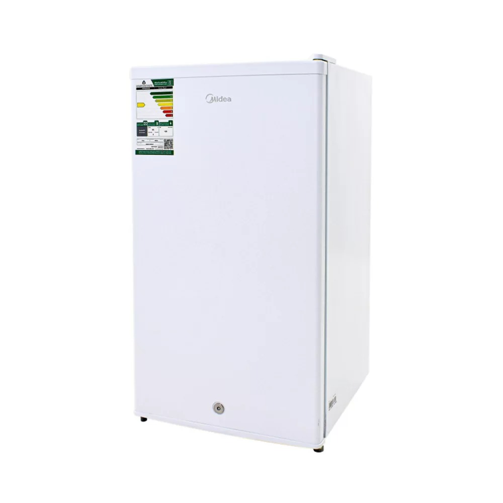 Midea Single Door Refrigerator 3cuft, 85Ltr,  White – MDRD133FGU01