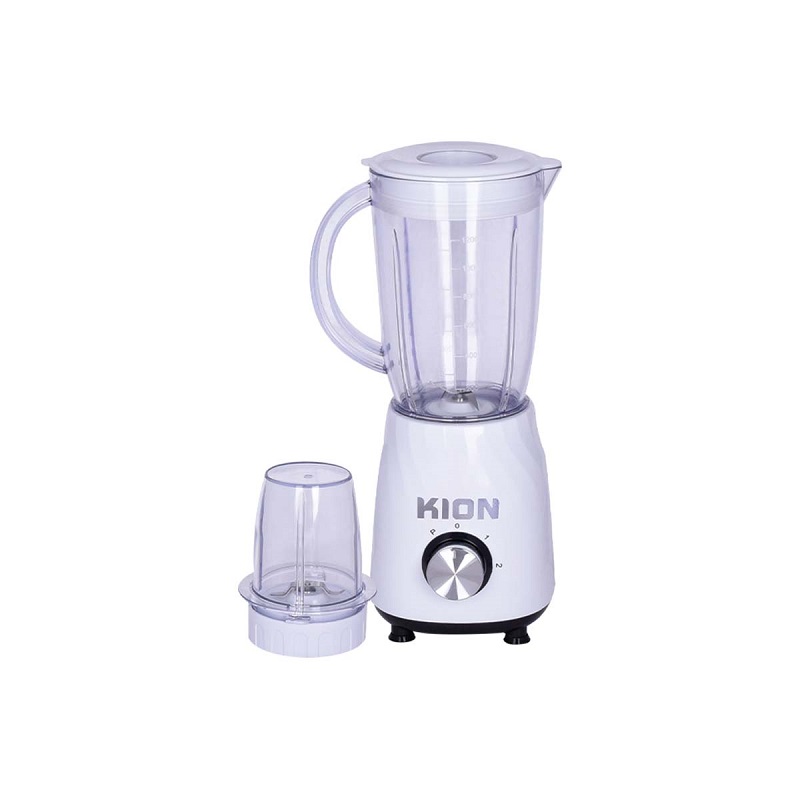 KION Mixer 1.2 Liter Plastic Beaker With Grinding Cup, Stainless Steel Blade, 350W - KHR/5001