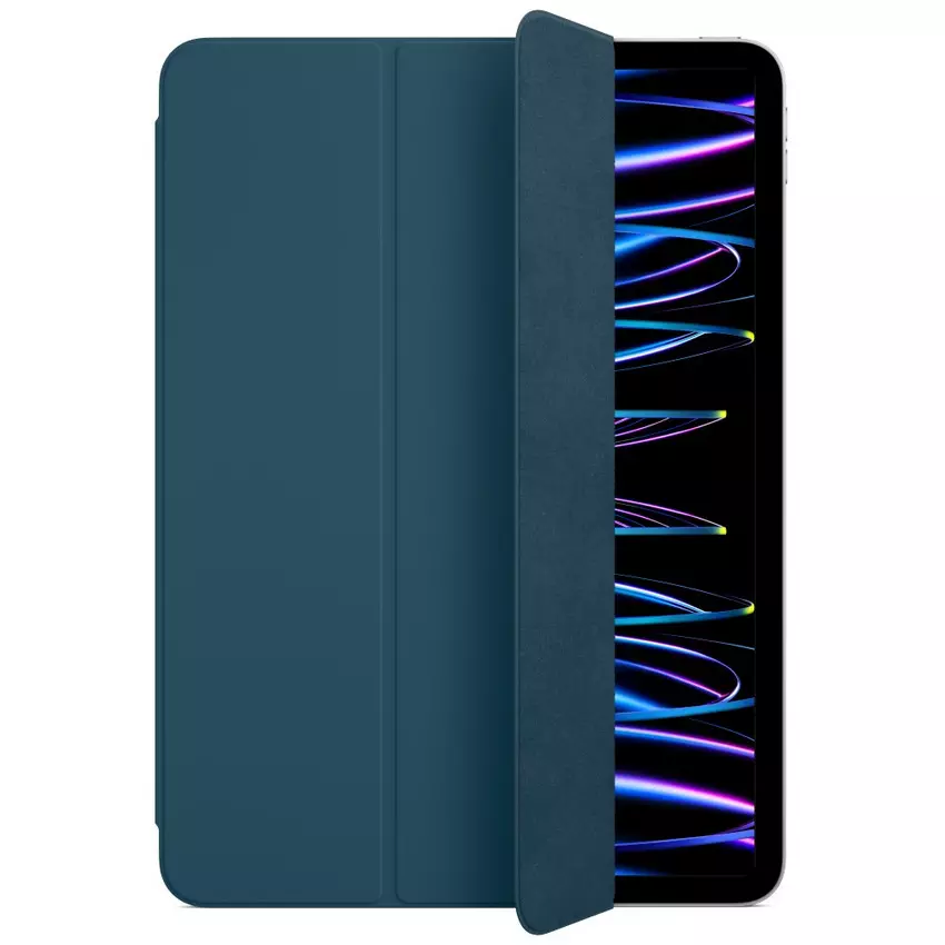Apple Smart Folio Cover for iPad Pro 11 Inch, 4th Gen, Marine Blue, MQDV3ZE/A