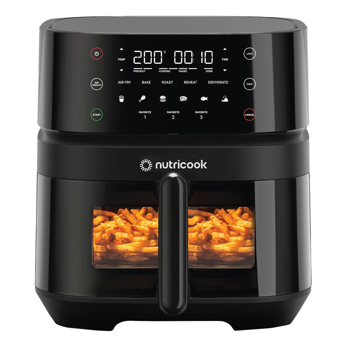 Nutricook Air Fryer , 5.7L, 1700W, Black, NC-AF357V