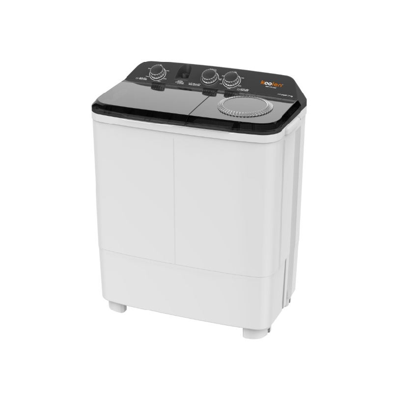 KOOLEN Twin Tub Washing Machine 7kg, White - 809101002