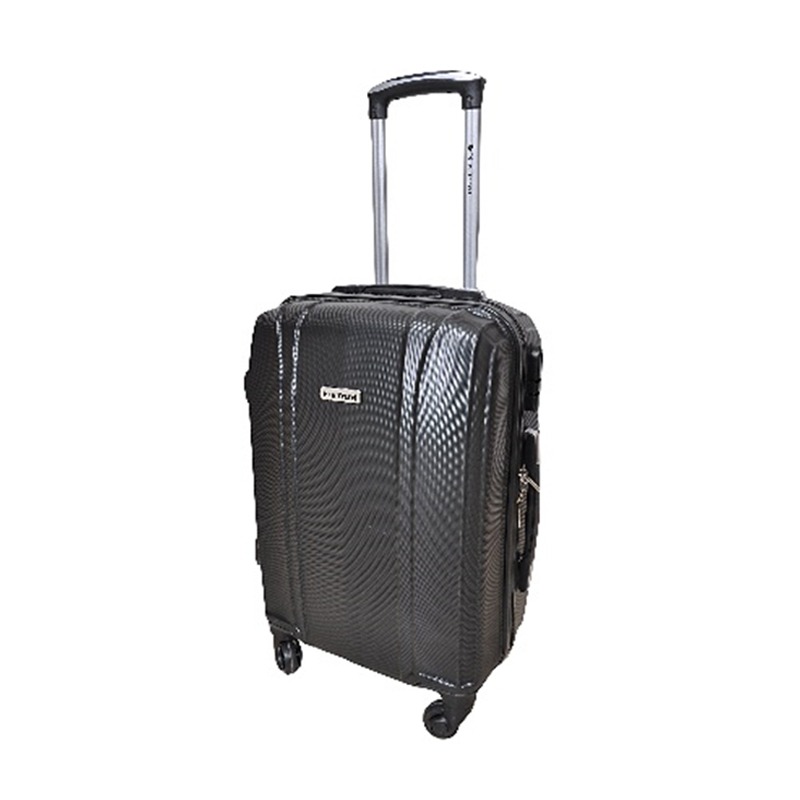 New Travel ABS Trolley, 1 Piece, Size 20, Black - 01411-20