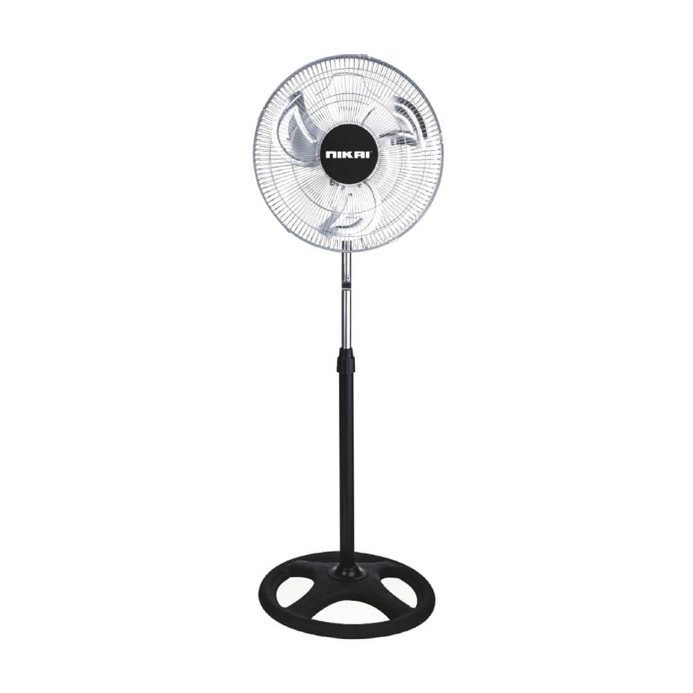 Nikai Electric Stand Fan 16 inch, 45W, 3Speed, 3Blades - NIF1708A