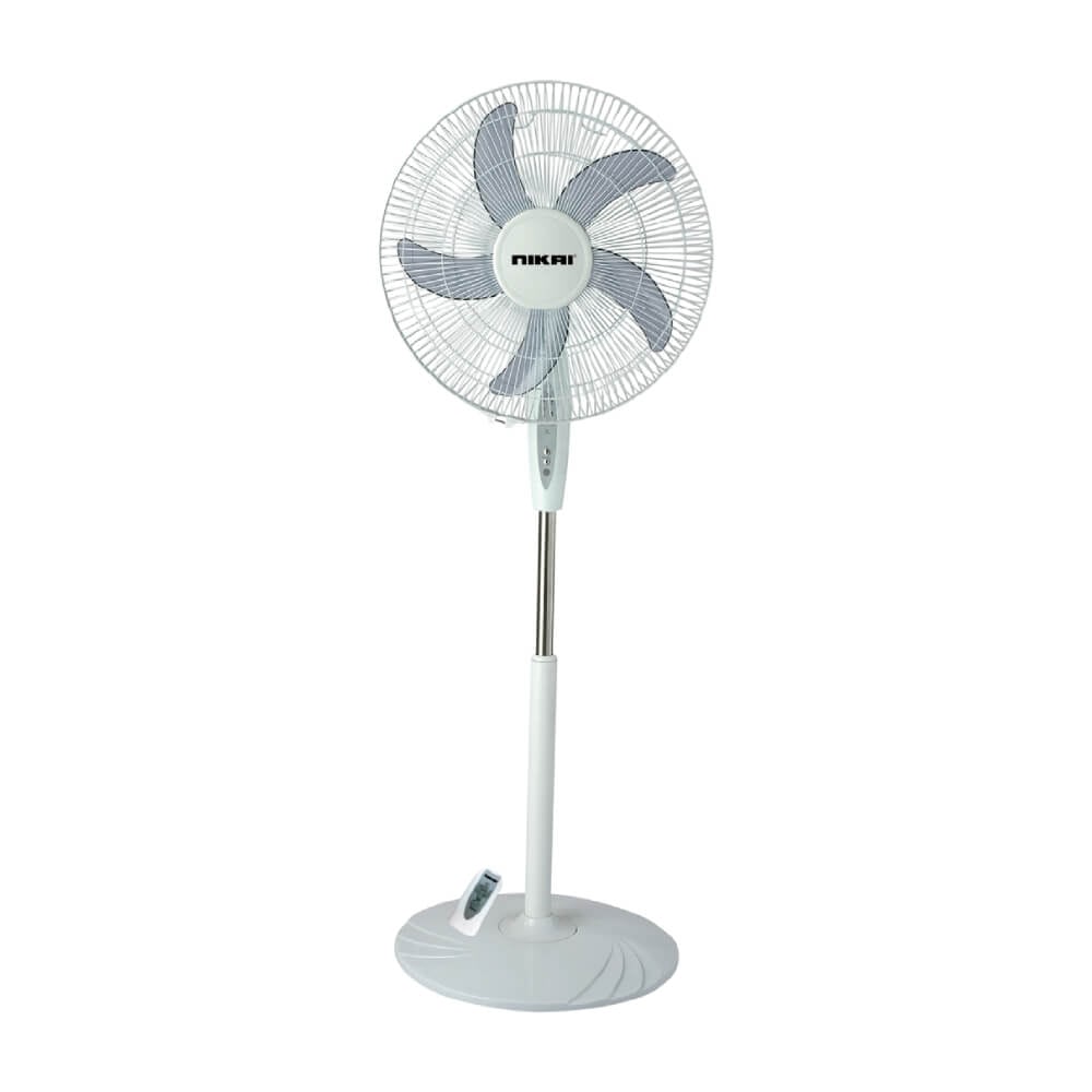 Nikai Electric Stand Fan 16 inch, 45W, 3Speed, 5Blades - NPF1634RT