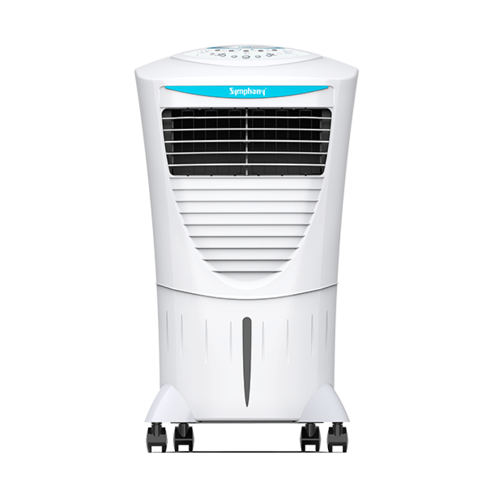 SYMPHONY portable evaporative air conditioner 50m3 special, 31 liter tank, 195W power only - Hi-Cooli