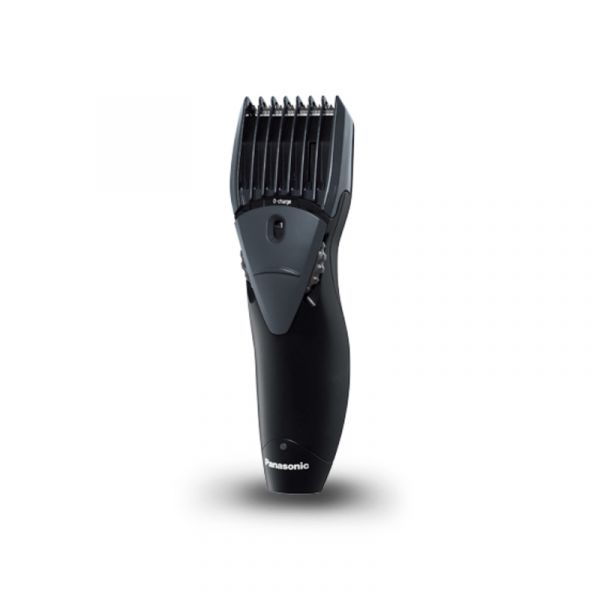 Panasonic Shaver,Rechargeable Wet/Dry Beard & Hair Trimmer, 12 Cutting Lengths, Front Disk Adjustment Dial,Black,ER206K222