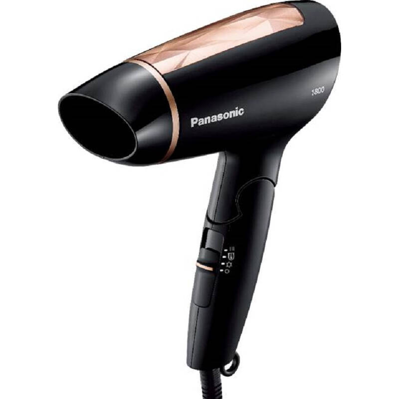 PANASONIC Hair Dryer 1800W Power, 3 Heat Settings, 2 Air Speed Settings, Cold Use Button - EH-ND30-K685