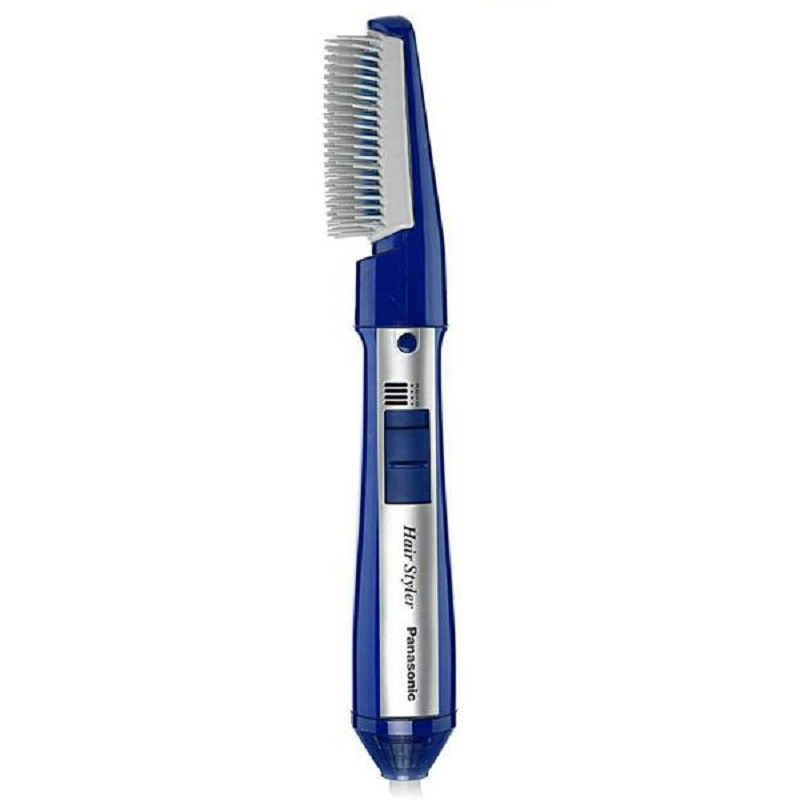 PANASONIC Hair Straightener 650W, Three Heat Settings, 1 Attachment, Made in Thailand, Blue - EH8461SA665