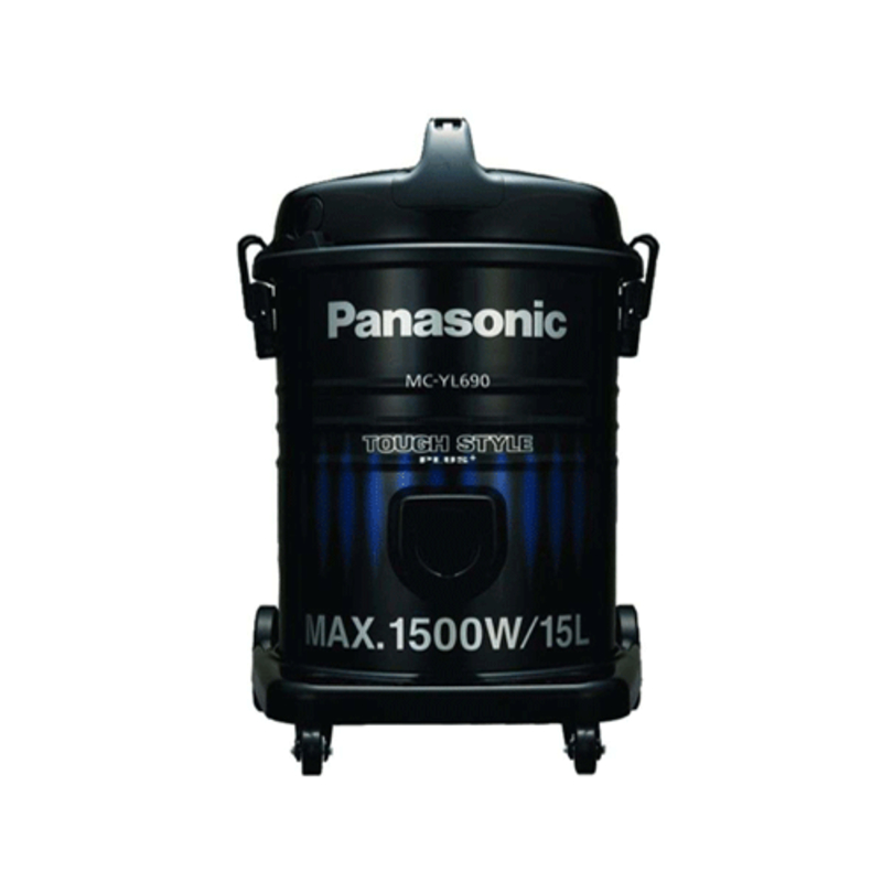 Panasonic Vacuum Cleaner 1500 W, 15 L, Black - MC-YL690A747