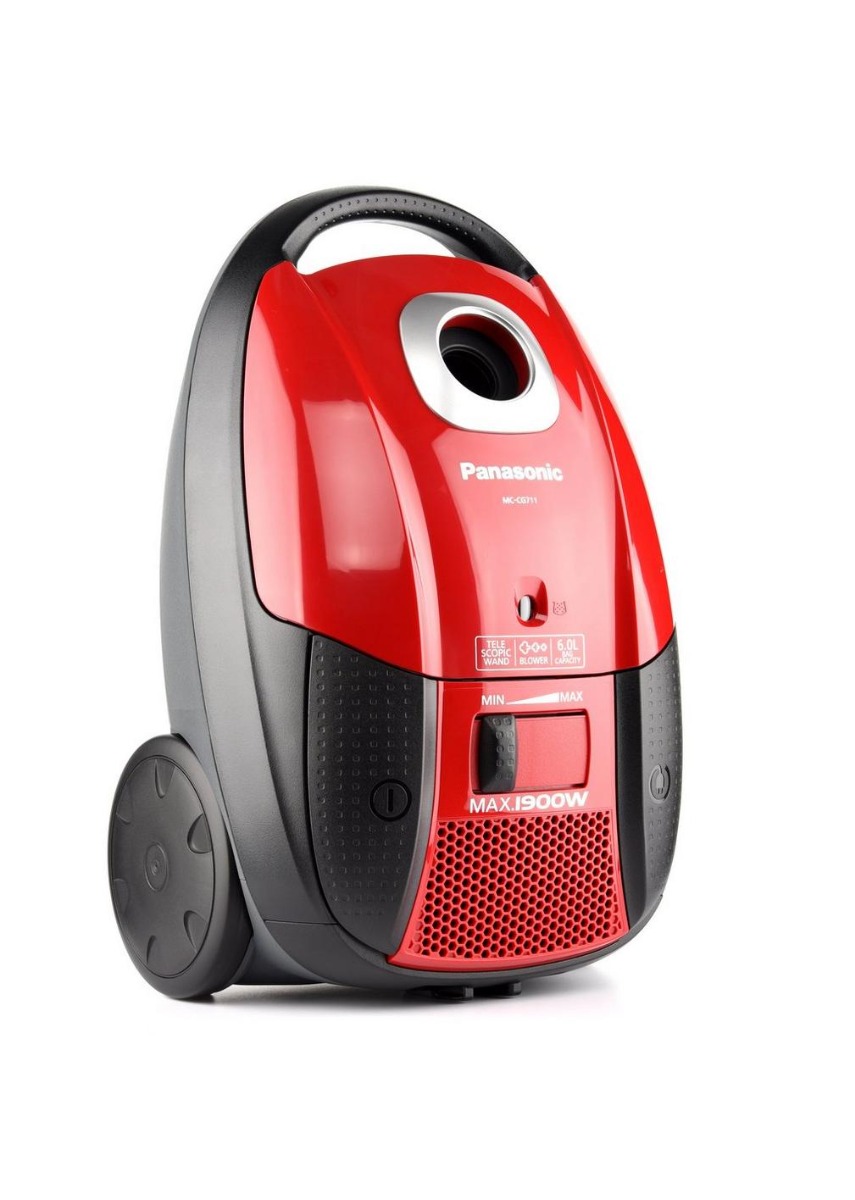Panasonic Vacuum Cleaner 1900W, 6Ltr, Red - MC-CG711R747