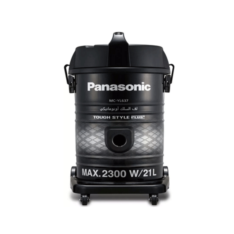 Panasonic Vacuum Cleaner 2300 W, 21L, Black - MC-YL637S747