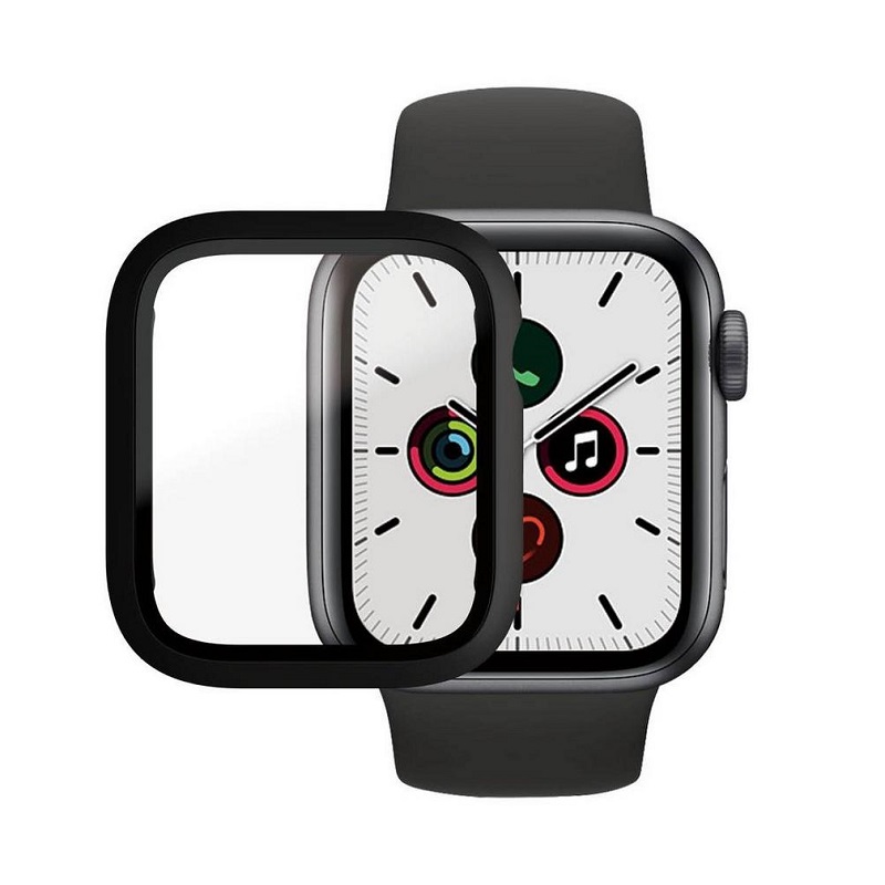 PANZERGLASS Full Body Apple Watch 4/5/6/SE (44 Mm), Black - 3641
