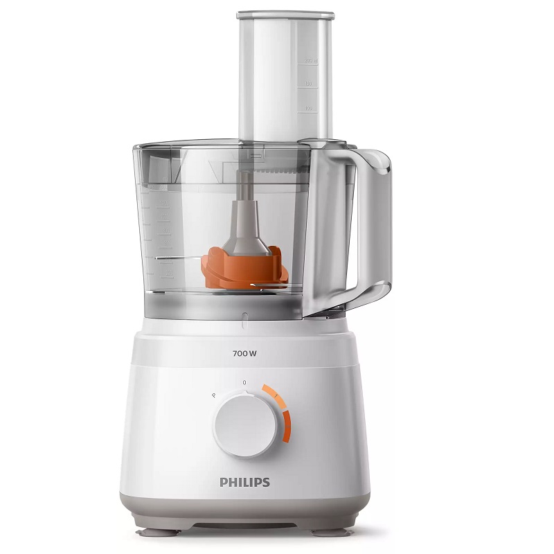 PHILIPS Food Processor 2.1L Bowl , 700W, 16 Functions, 2 in 1 Disc, 1 Bowl Storage - HR7310/01