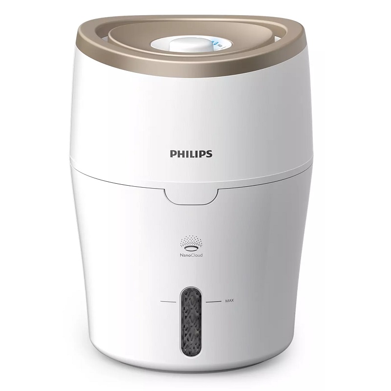 PHILIPS Air Humidifier Nano Cloud Technology, Covers an area of up to 38 m2, Easy-to-fill tank capacity of 2 liters, 2 speeds - HU4811