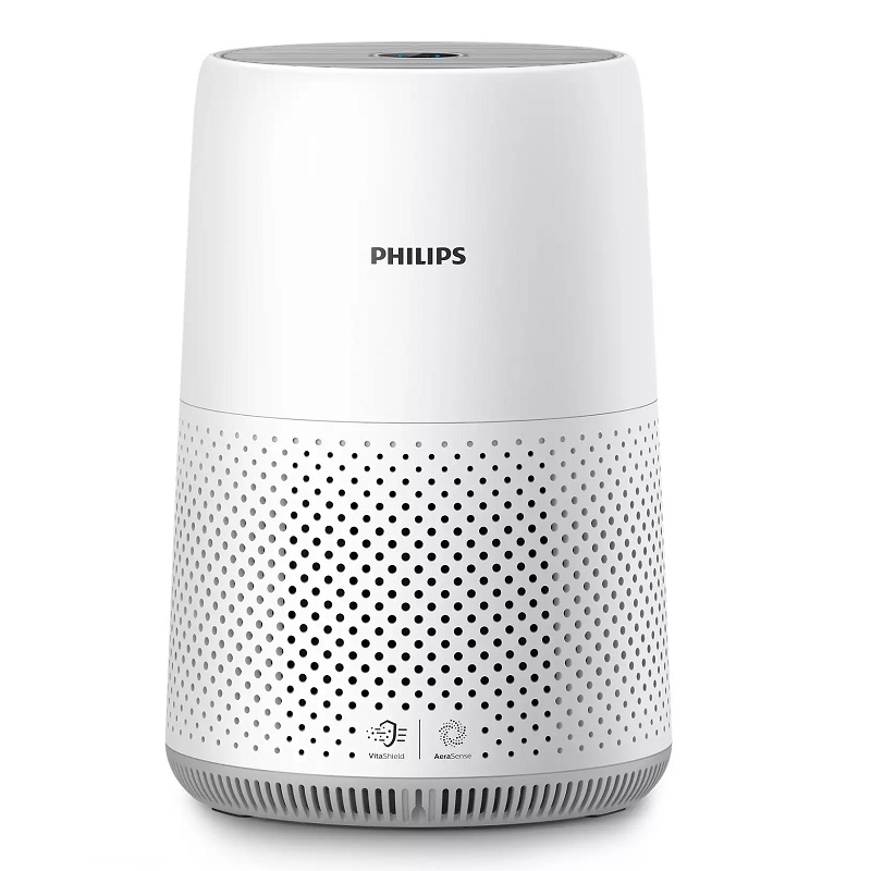 PHILIPS Air Purifier Up to 49m2, Selectable Quiet Operation with Dim Light in Sleeping Mode - AC0819/90