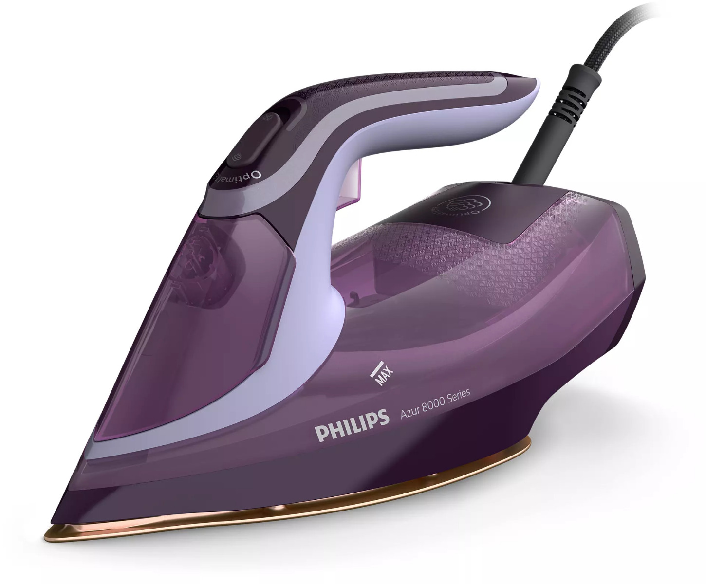 Philips Irons, 3000W, 240g ,Azur 8000 Series,Purple,DST8021/36