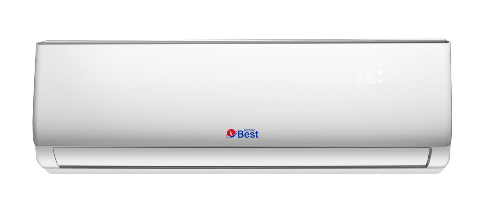 TECHNO BEST Split Air Conditioner, 18000 BTU, Cold, 4-Ways-Auto-Air, Quiet Sound - BSAC-018C