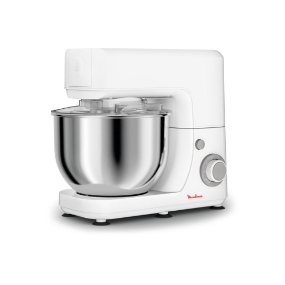 Moulinex  Kitchen Machine CHARLOTTE 800W 4.8L BOWL, White, QA150127