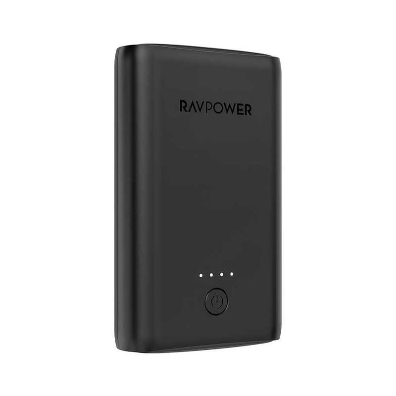 RAVPower Portable Charger 10050 mAh, iSmart, Black - RP-PB170