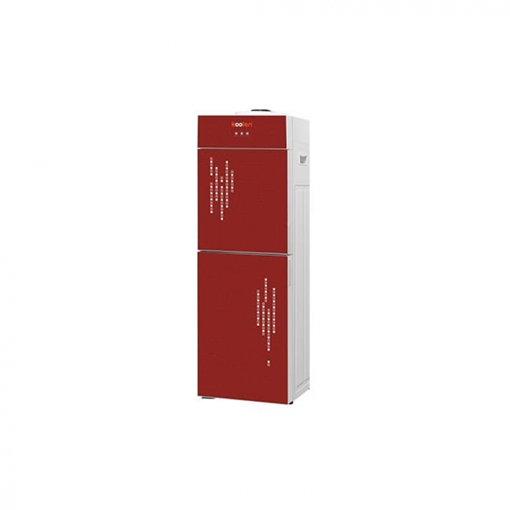 KOOLEN Stand Water Dispenser Hot and Cold 2 Taps, Storage Capacity 20 Liters, 630W, Red - 807103006