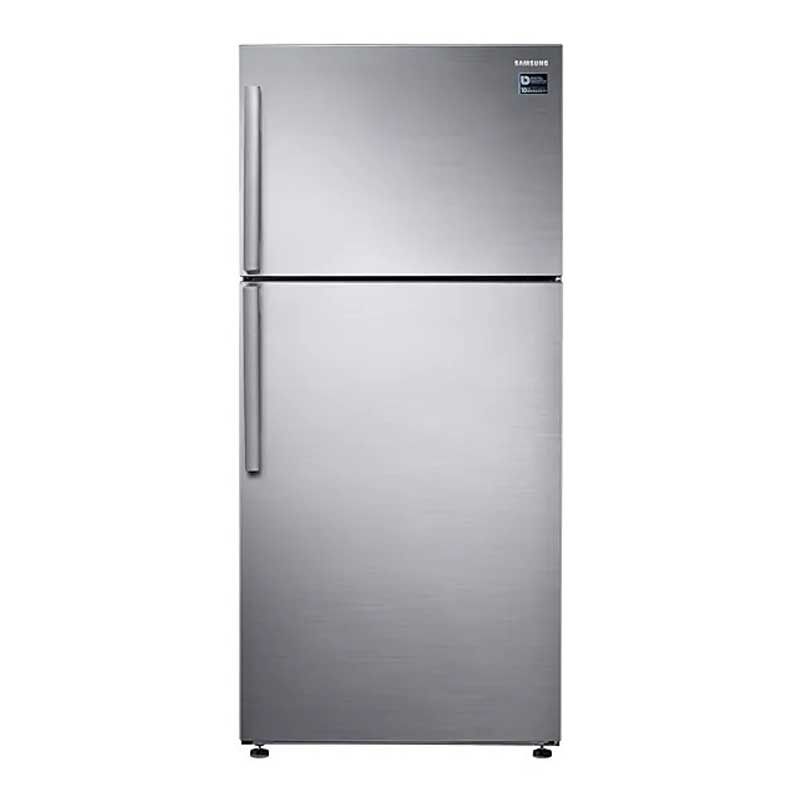 SAMSUNG Refrigerator two doors, 18.5 feet, 528 liters, Twin cooling plus, LED lighting, DIT Compressor, Silver - RT53K6100S8B 