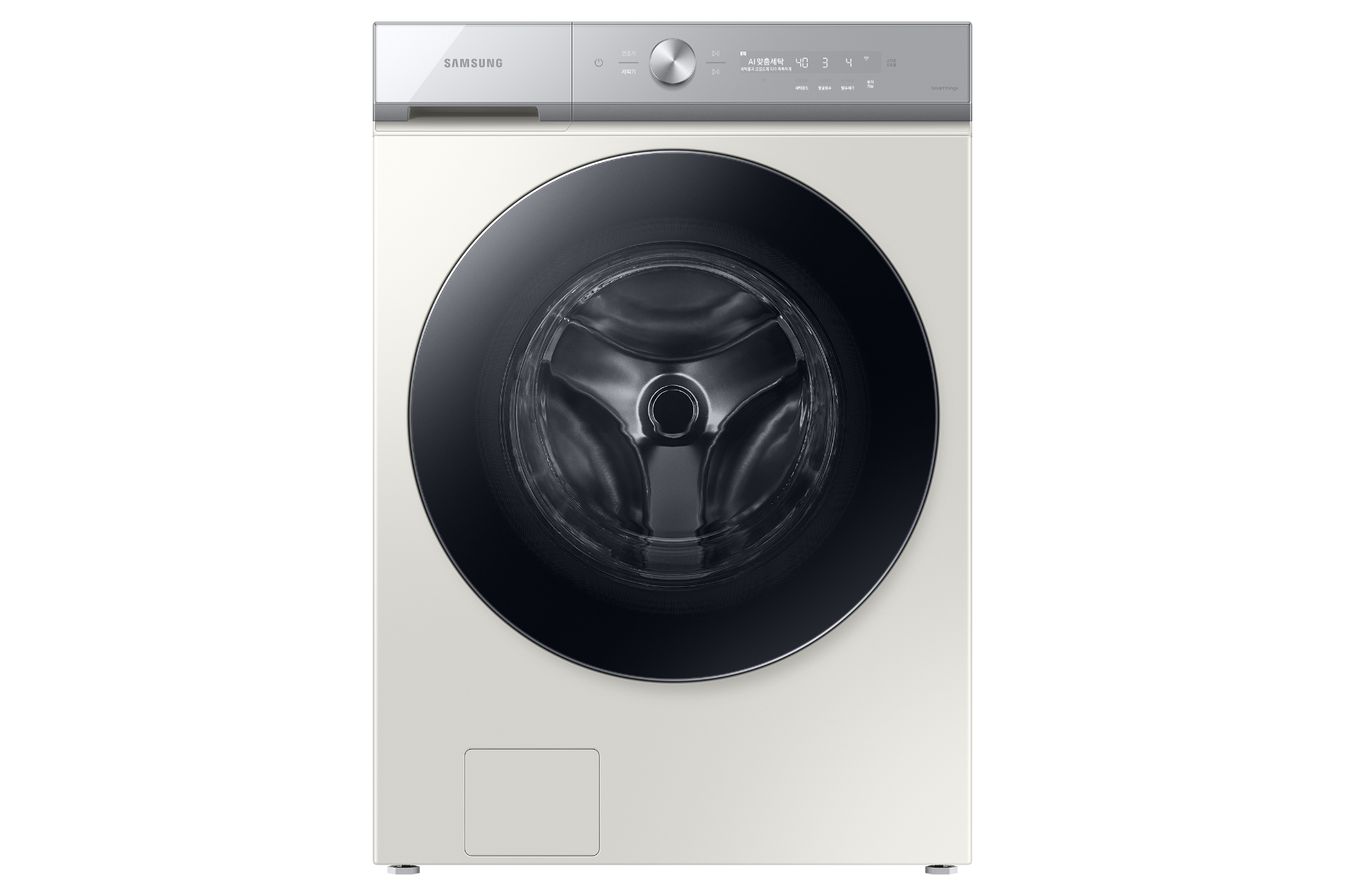 SAMSUNG Front Load Washing Machine, 24KG, Dry 75%, Eco Bubble, Digital Inverter Motor, Grey, Vietnam - WF24B9600KE/YL