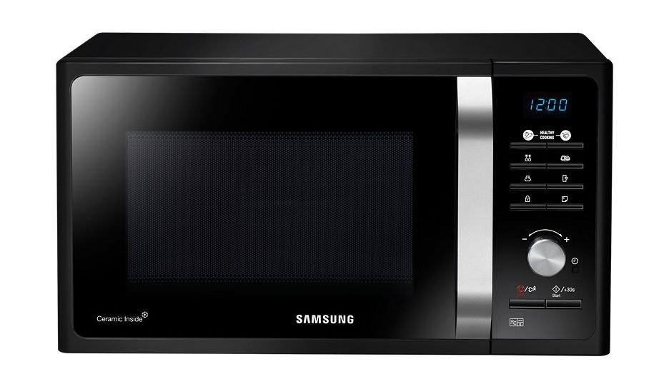 SAMSUNG Microwave ,800W-1300W , 23L, Black ,MS23F301TAK/ZA