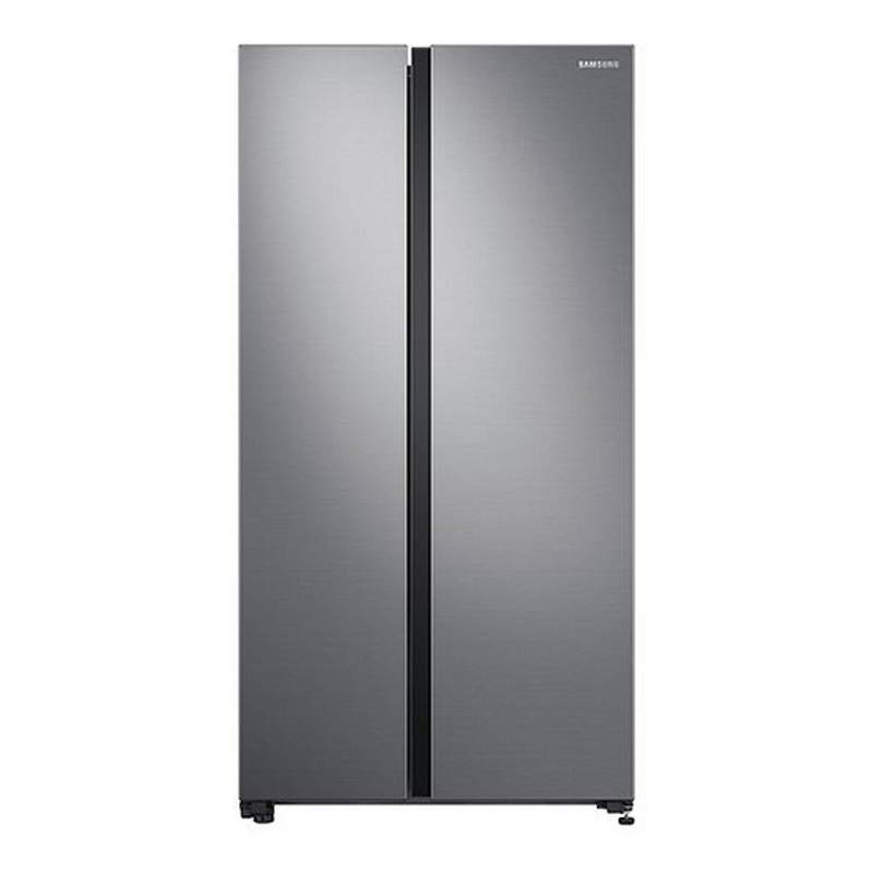 SAMSUNG Double Door Refrigerator 22.9 Feet, 647 Liter, Chinese Industry, Silver - RS62R5001M9C