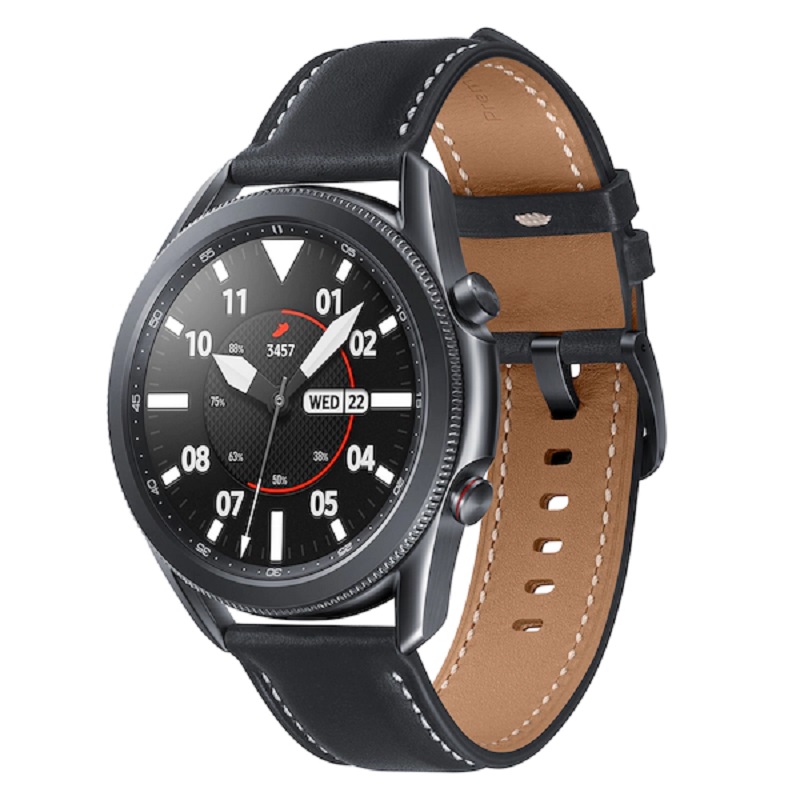 Samsung Galaxy Watch 3 45mm, Bluetooth, GPS, Mystic Black - SM-R840NZKAKSA