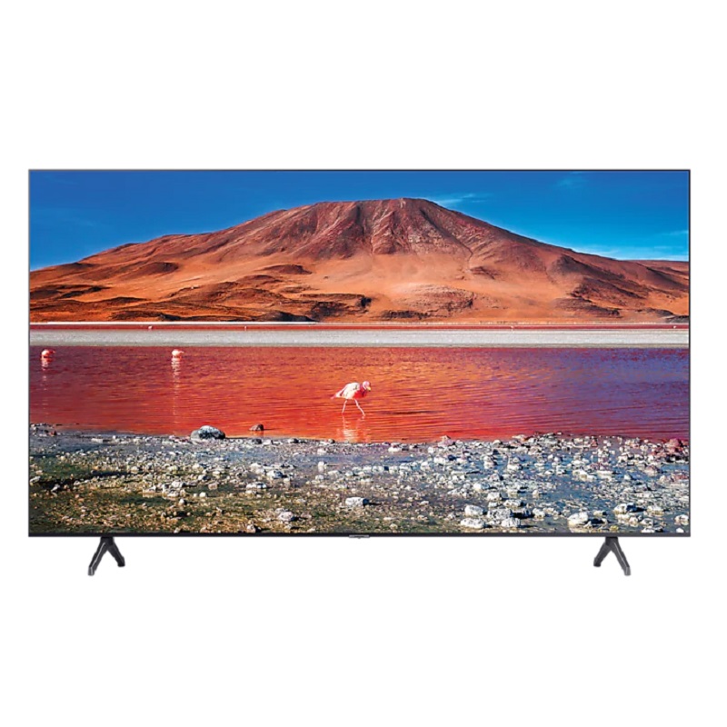 SAMSUNG LED TV 43 Inch, SMART, UHD 4K processor, HDR 10 - UA43AU7000UXUM  (Installation service is available in Riyadh and Jeddah only - installation service is available below)